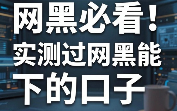 网黑必看！实测过网黑能下的口子，这几家极速审核APP堪称黑马