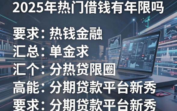 2025年热门借钱有年限吗,汇总五个高能分期贷款平台新秀