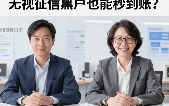 无视征信黑户也能秒到账？众借贷款口子实测对比，真相一目了然！