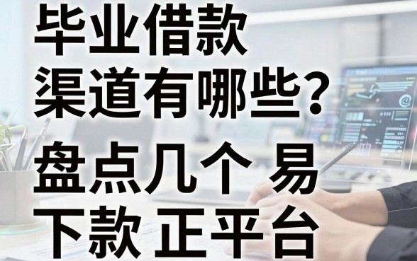 毕业借款渠道有哪些？盘点几个容易下款的正规平台