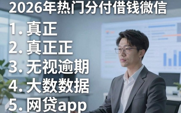 2026年热门分付借钱微信，整理五个真正无视逾期大数据的网贷app