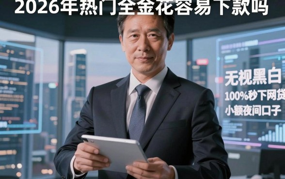 2026年热门全金花容易下款吗,整合五个无视黑白100%秒下网贷小额夜间口子