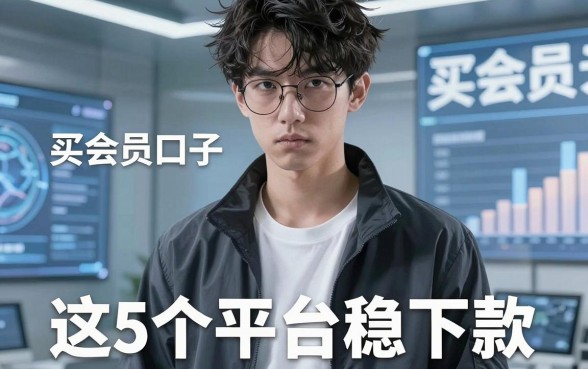 网黑必下的买会员口子，这5个平台稳下款！