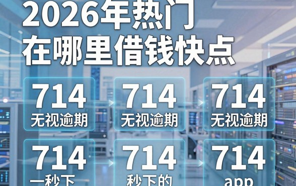 2026年热门在哪里借钱快点，整理五个714无视逾期秒下的app