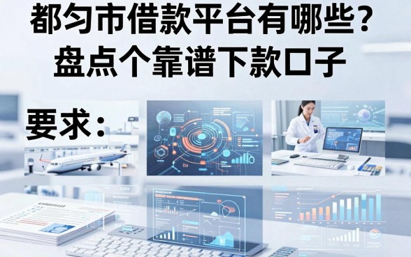都匀市借款平台有哪些？盘点十个靠谱下款口子