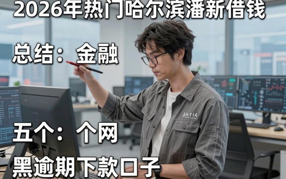 2026年热门哈尔滨潘新借钱，总结五个网黑逾期下款口子