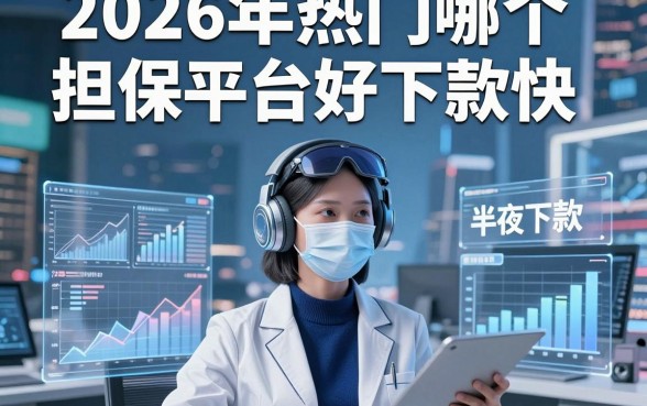 2026年热门哪个担保平台好下款快,整合5个无视黑花半夜下款的网贷口子