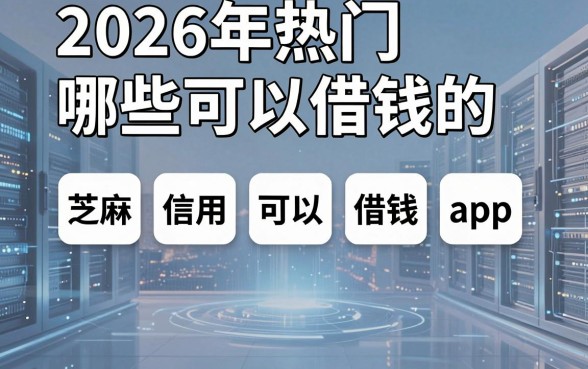 2026年热门哪些可以借钱的,整合五个芝麻信用可以借钱的app