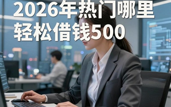 2026年热门哪里轻松借钱500，总结五个无视一切包下款口子