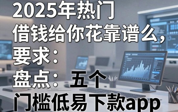 2025年热门借钱给你花靠谱么，盘点五个门槛低易下款app