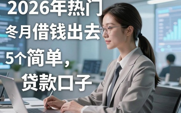 2026年热门冬月借钱出去，概括5个简单容易贷款口子