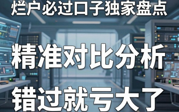 烂户必过口子独家盘点,精准对比分析,错过就亏大了!