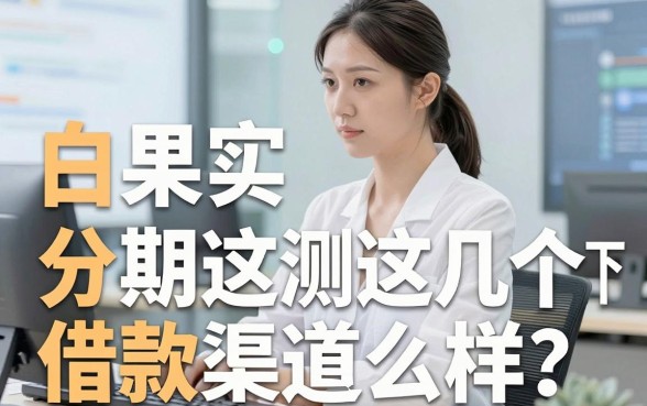 白果分期借款怎么样?实测这几个下款渠道分享