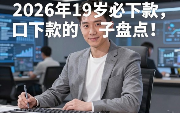 2026年19岁必下款的口子盘点!实战强推这几家热门平台