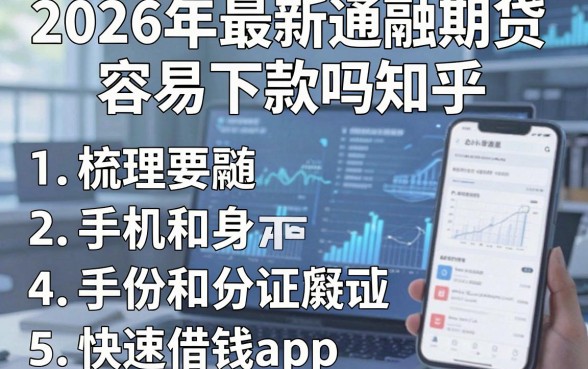 2026年最新通融期贷容易下款吗知乎，梳理5个手机和身份证快速借钱app