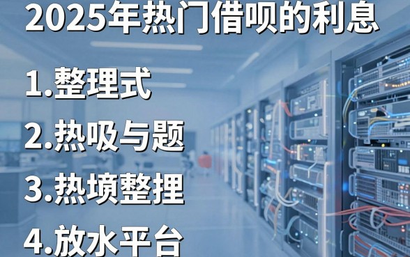 2025年热门借呗的利息,整理五个放水平台