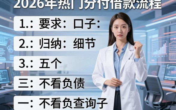 2026年热门分付借款流程，归纳五个不看负债查询的口子