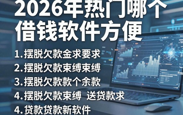 2026年热门哪个借钱软件方便,总结五个摆脱欠款束缚贷款新软件