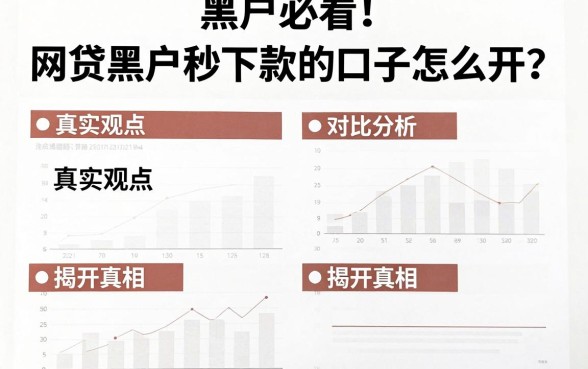 黑户必看！网贷黑户秒下款的口子怎么开？真实观点对比分析揭开真相