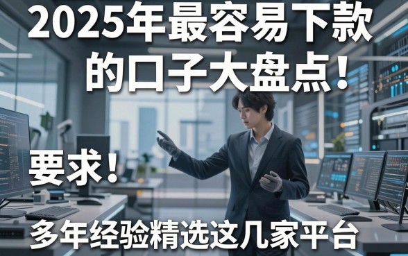 2025年最容易下款的口子大盘点！多年经验精选这几家平台