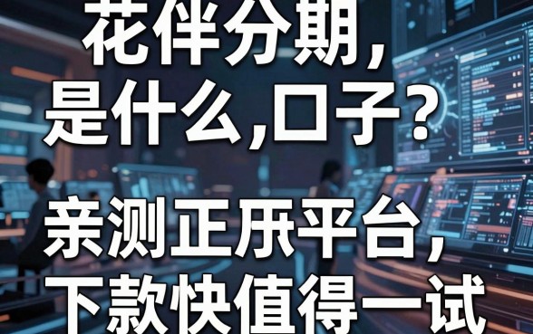 花伴分期是什么口子?亲测这5个正规平台,下款快值得一试