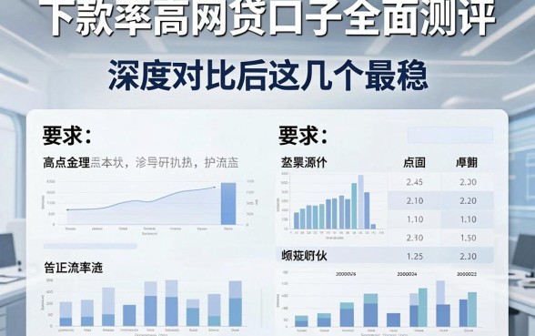 下款率高的网贷口子全面测评:深度对比后这几个最稳!