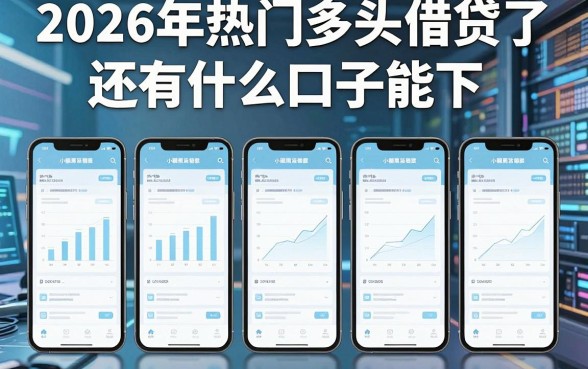 2026年热门多头借贷了还有什么口子能下,整合五个手机小额黑户快速贷款软件
