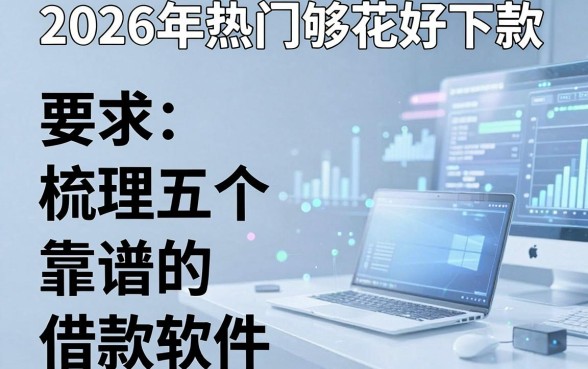 2026年热门够花好下款,梳理五个靠谱的借款软件