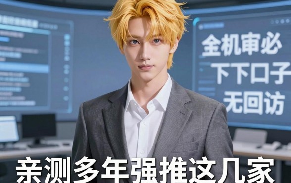 全机审必下口子无回访，亲测多年强推这几家！