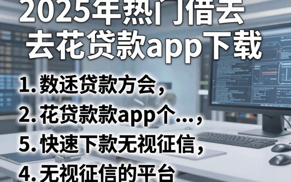 2025年热门借去花贷款app下载,概括5个快速下款无视征信的平台