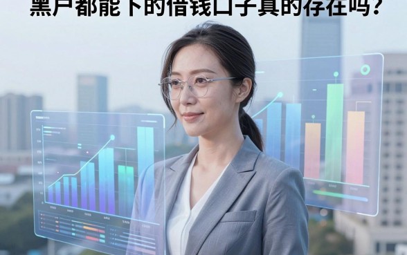 黑户都能下的借钱口子真的存在吗?深度对比分析揭开真相!