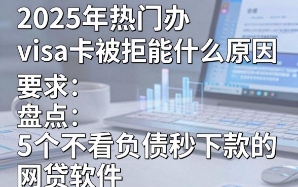 2025年热门办visa卡被拒能什么原因,盘点5个不看负债秒下款的网贷软件