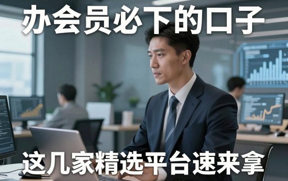 办会员必下的口子，这几家精选平台速来拿！