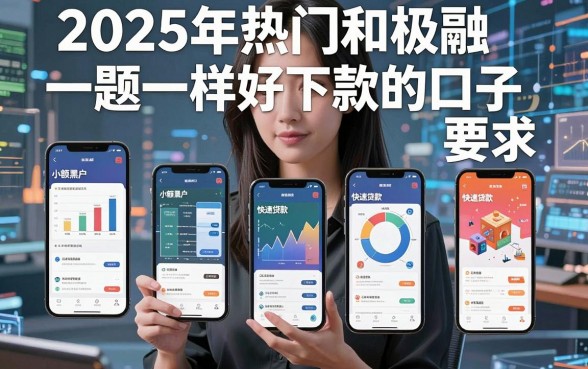 2025年热门和极融一样好下款的口子,汇总五个手机小额黑户快速贷款app