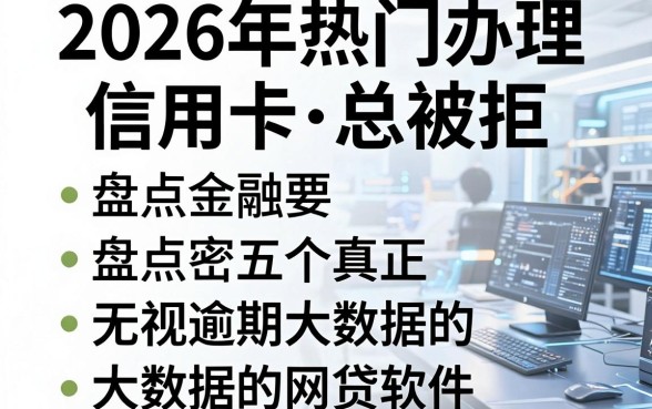 2026年热门办理信用卡总被拒,盘点五个真正无视逾期大数据的网贷软件
