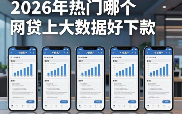 2026年热门哪个网贷上大数据好下款,盘点五个手机小额黑户快速贷款平台