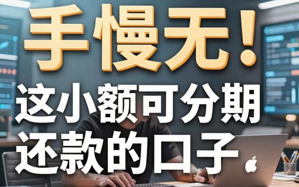 手慢无!这5个小额可分期还款的口子,绝对值得一试!