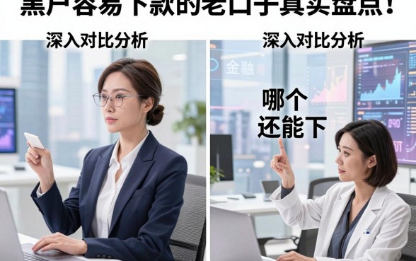 黑户容易下款的老口子真实盘点!深入对比分析,明确告诉你哪个还能下
