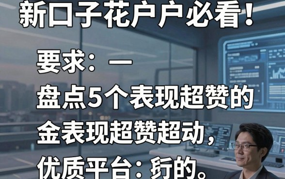 新口子花户户必看！盘点5个表现超赞的优质平台