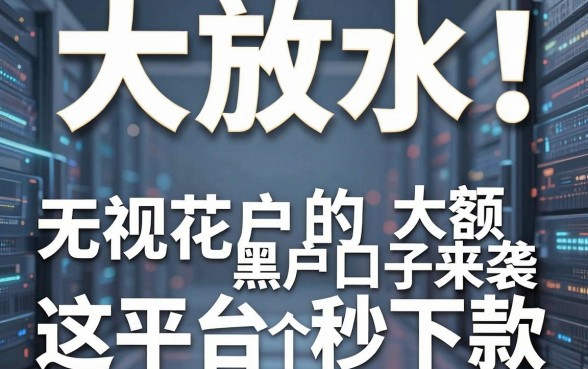大放水!无视花户的大额黑户口子来袭,这5个平台秒下款