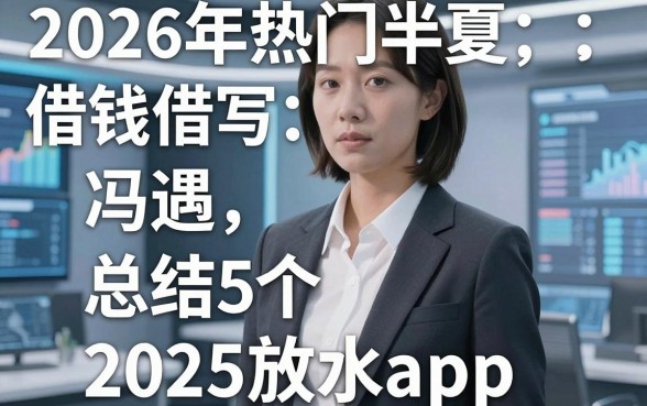 2026年热门半夏借钱冯遇，总结5个2025放水app