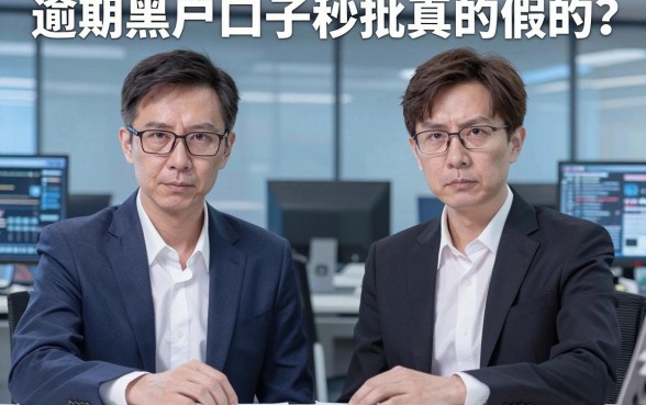 逾期黑户口子秒批真的假的？深扒背后真相，对比实测一目了然！