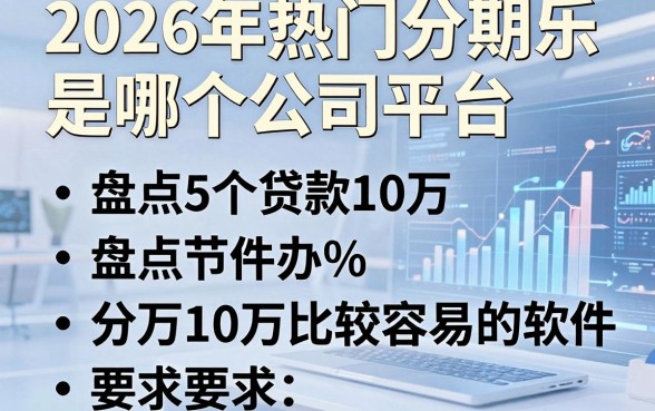 2026年热门分期乐是哪个公司平台，盘点5个贷款10万比较容易的软件