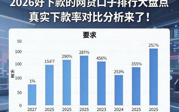 2026好下款的网贷口子排行大盘点，真实下款率对比分析来了！