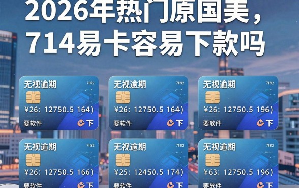 2026年热门原国美易卡容易下款吗,整合五个714无视逾期秒下的软件