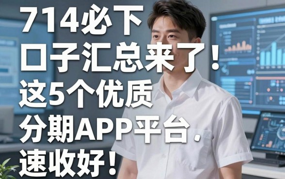 714必下口子汇总来了！这5个优质分期APP平台速收好