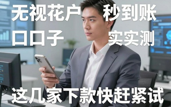 无视花户秒到账的口子实测有效,这几家下款快赶紧试!