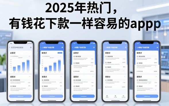2025年热门和有钱花下款一样容易的app，整合五个手机小额黑户快速贷款平台