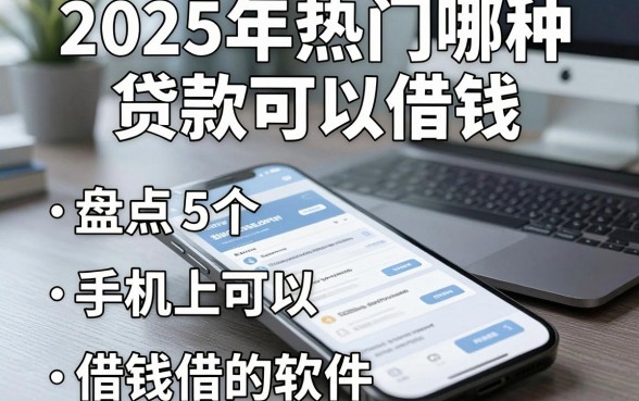 2025年热门哪种贷款可以借钱，盘点5个手机上可以借钱的软件