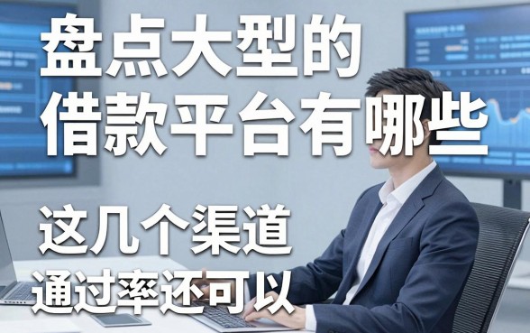 盘点大型的借款平台有哪些,这几个渠道通过率还可以